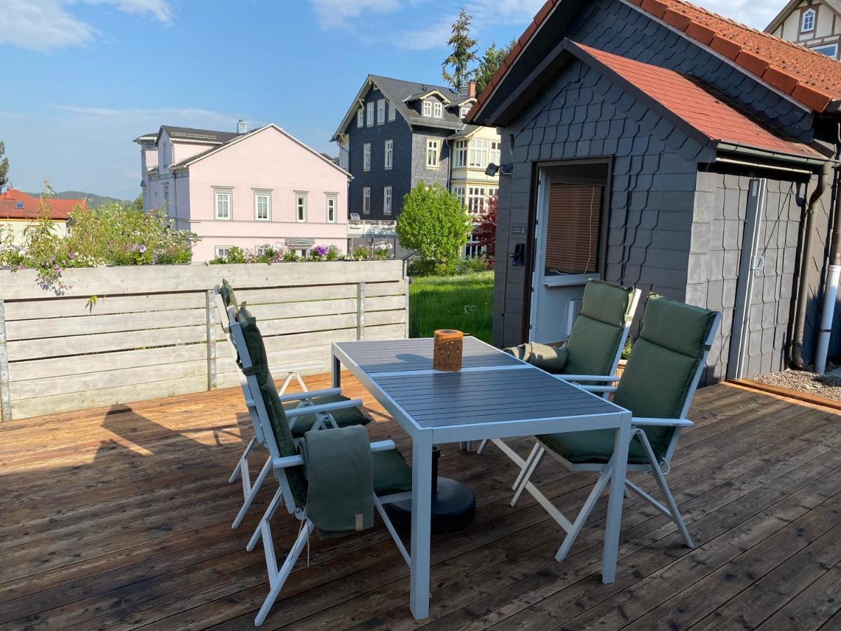 Ferienhaeuschen Gartenblick Friedrichroda Exterior photo