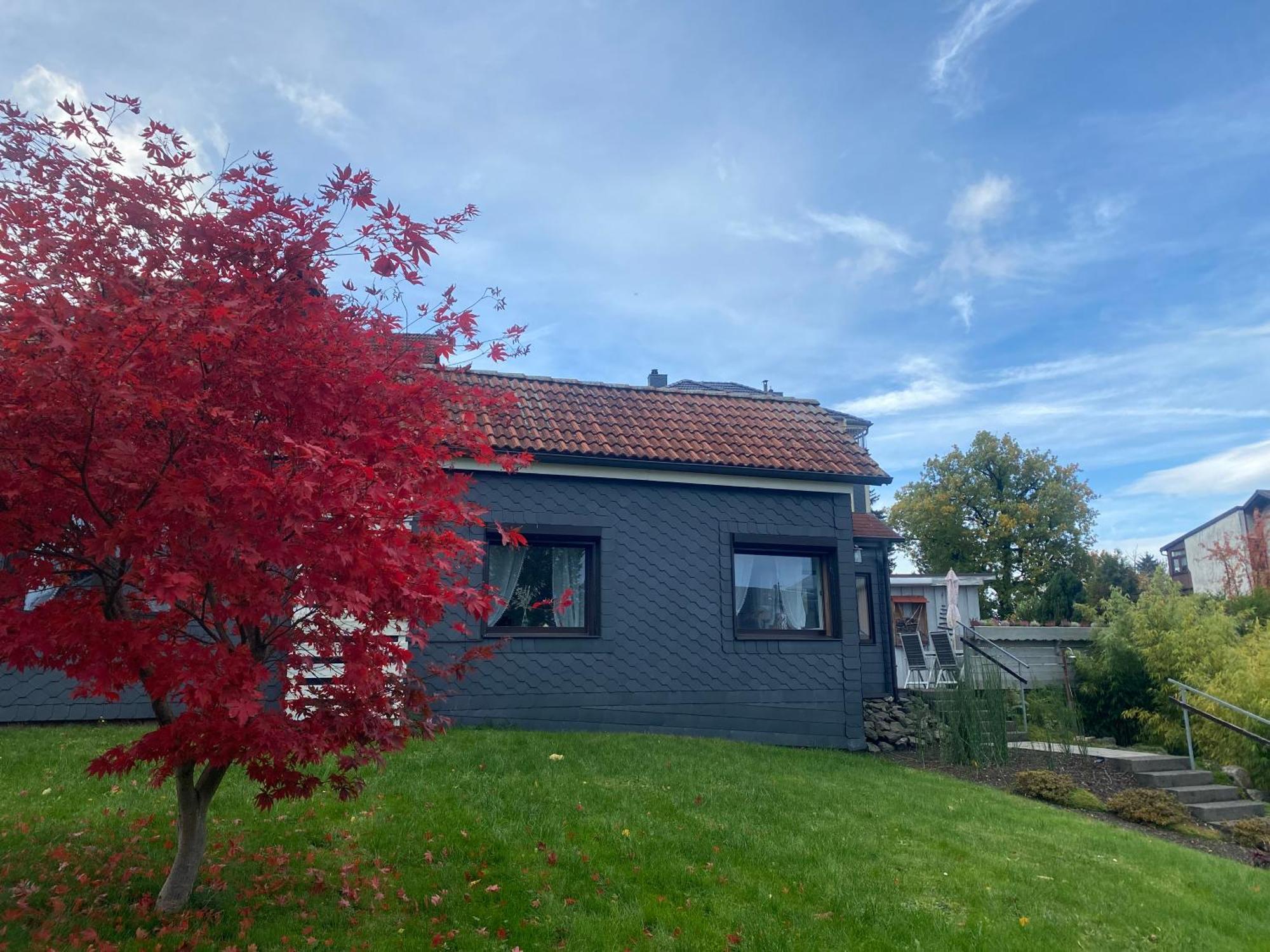 Ferienhaeuschen Gartenblick Friedrichroda Exterior photo